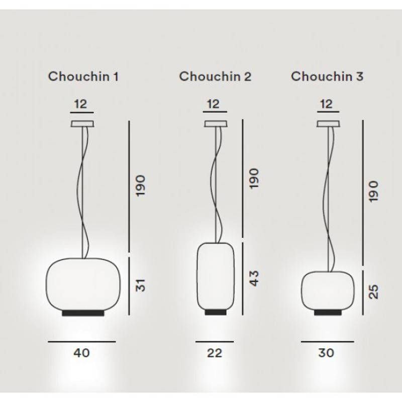 Chouchin 2 Reverse hanglamp