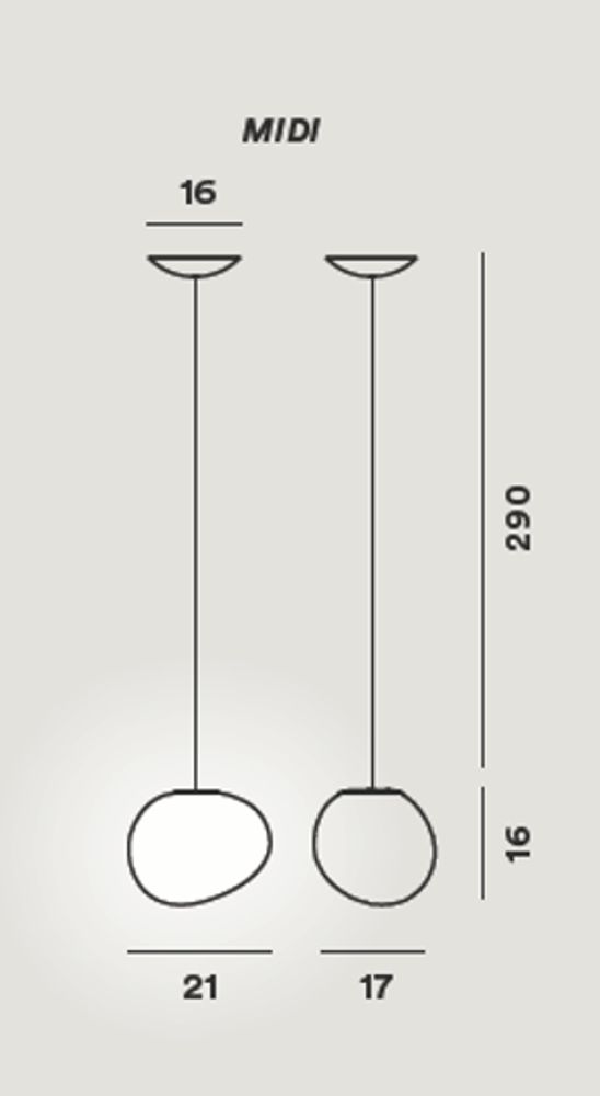 Gregg Midi hanglamp