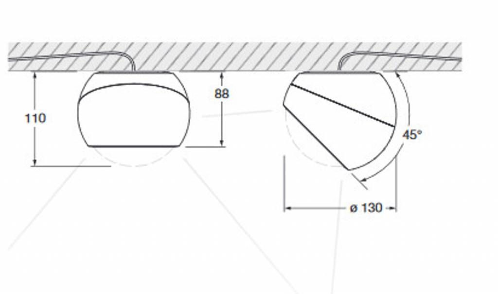 Sito Giro wand/plafond buitenlamp