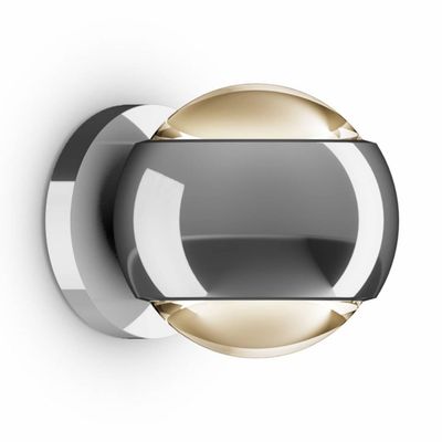 io verticale wandlamp. Chroom