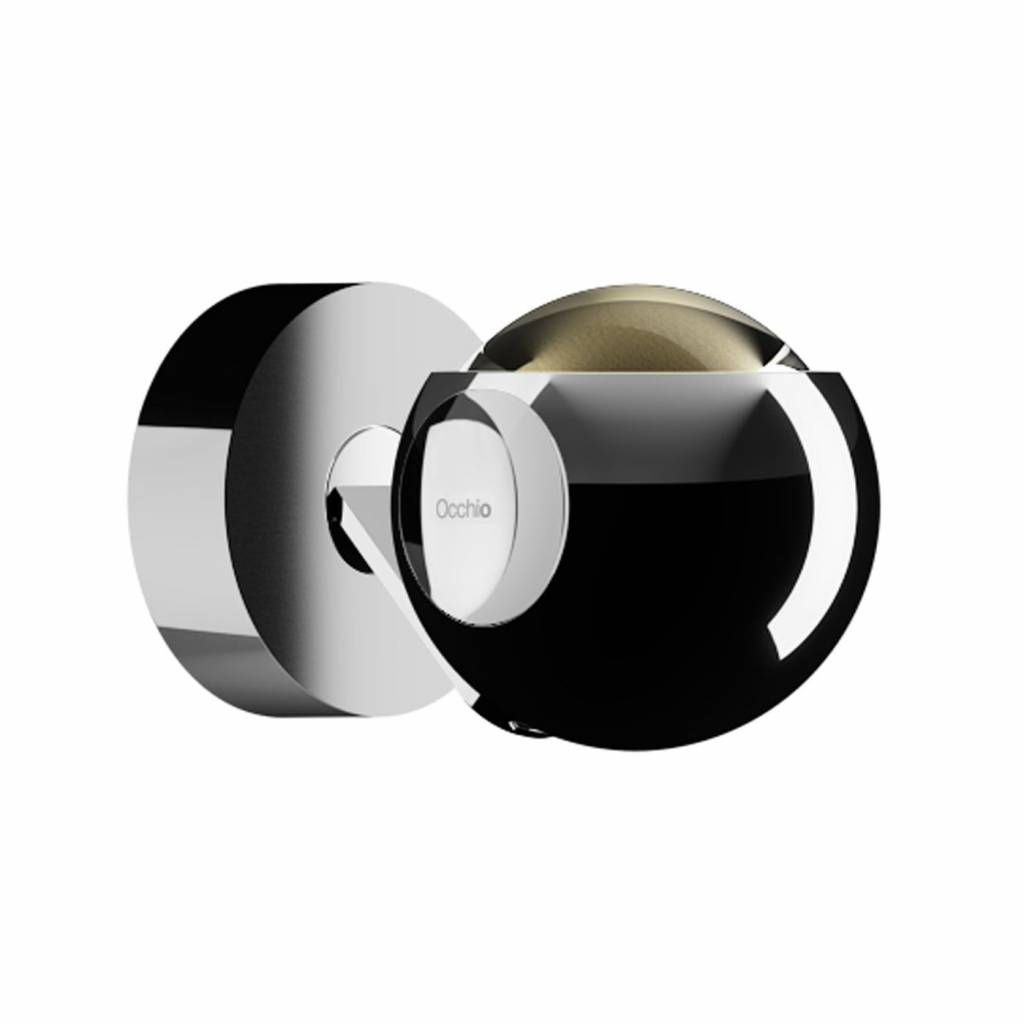 io 3d pico wand/plafondlamp. Chroom