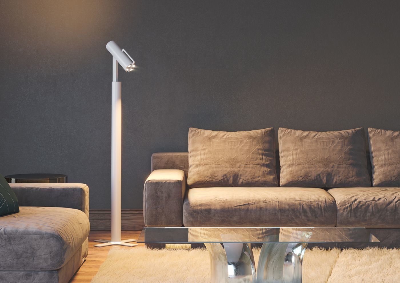 Barrone vloerlamp
