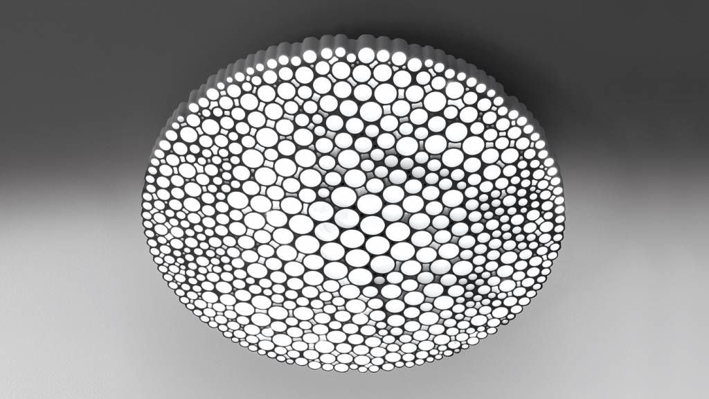 Calipso wand/plafondlamp