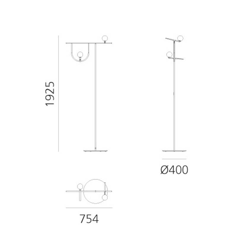 Yanzi vloerlamp