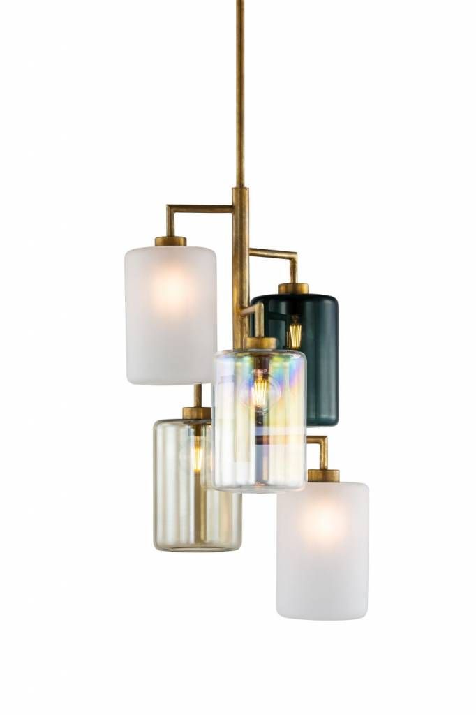 Louise vijfvoudige hanglamp