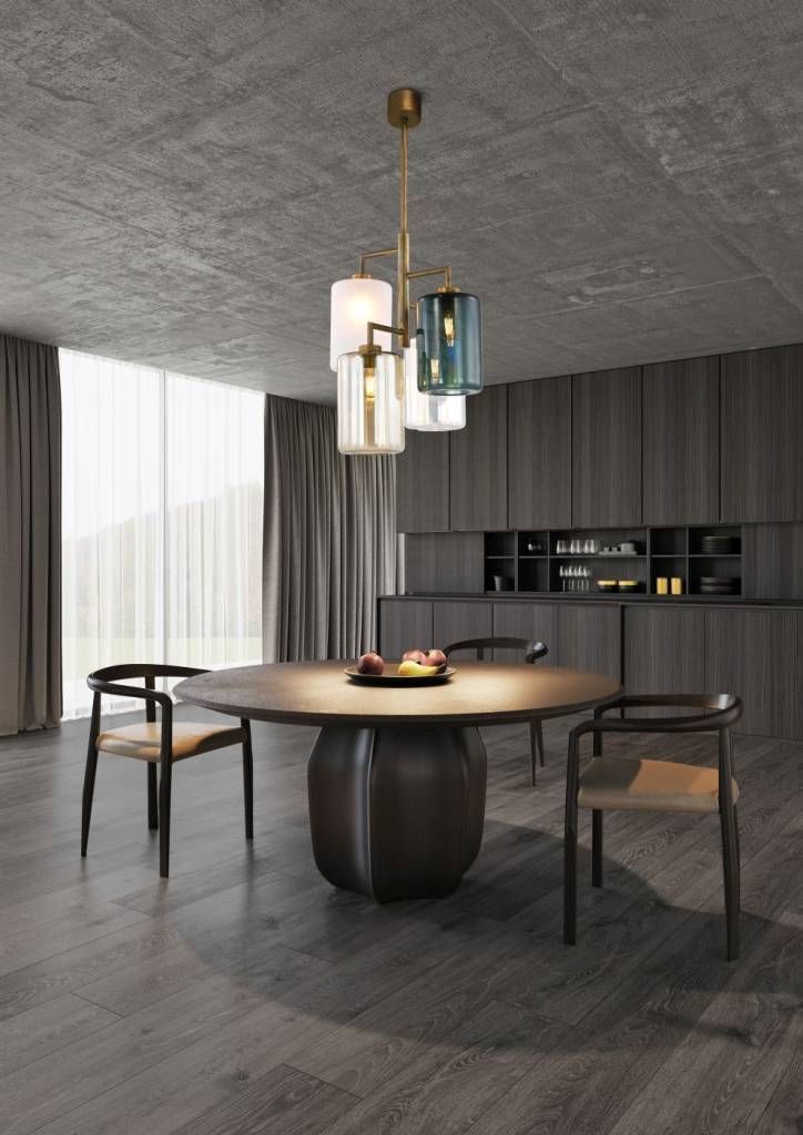 Louise viervoudige hanglamp