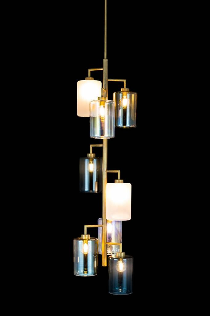 Louise achtvoudige hanglamp