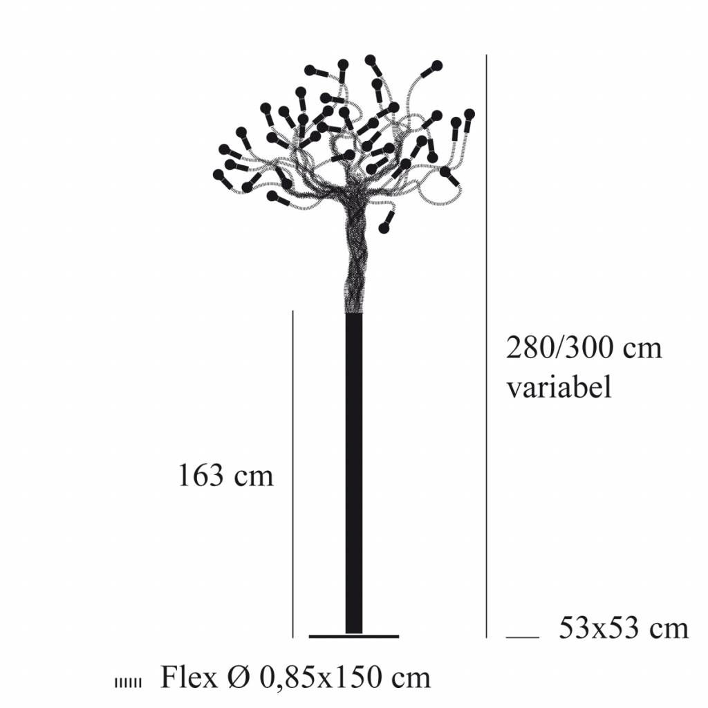 Albero della Luce vloerlamp