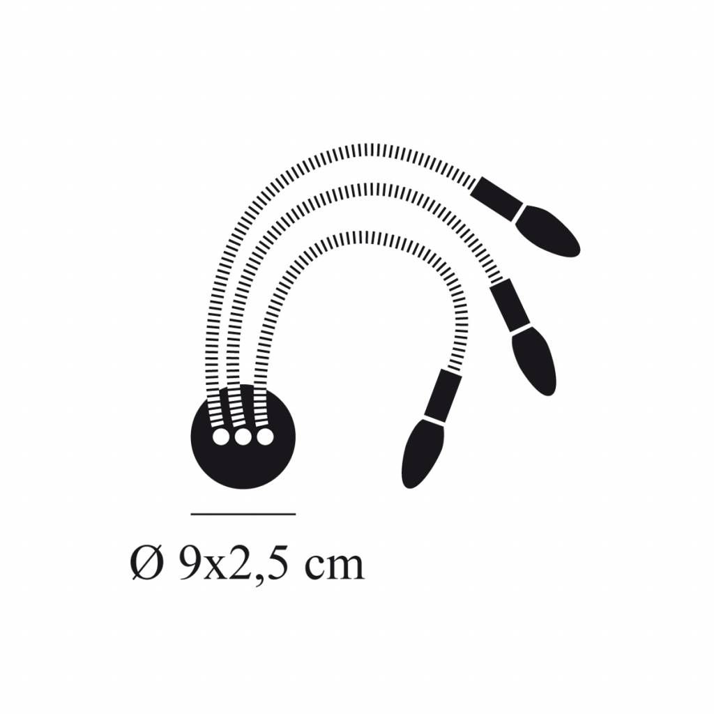 Turciù 3 wandlamp