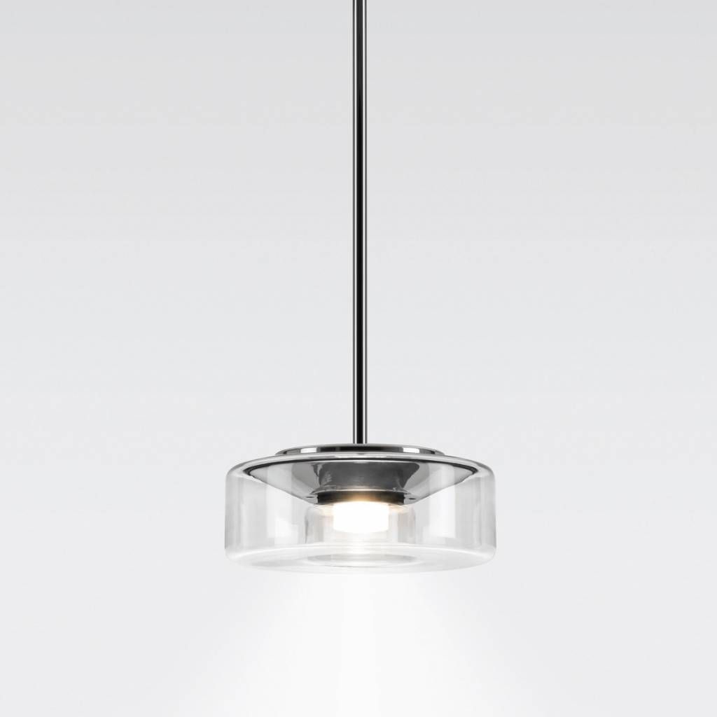 Curling hanglamp: Tube. transparant S 