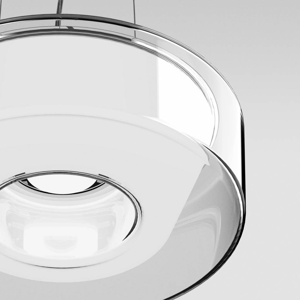 Curling hanglamp: Rope transparant S