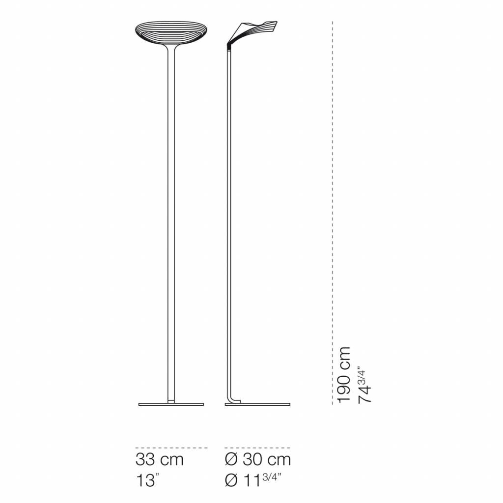 Sestessa Terra led vloerlamp
