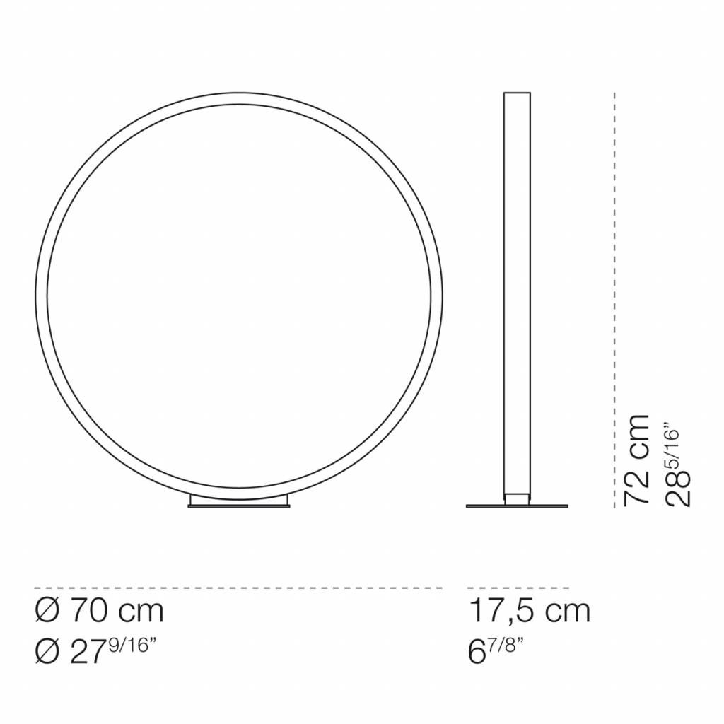 Assolo tafel/vloerlamp