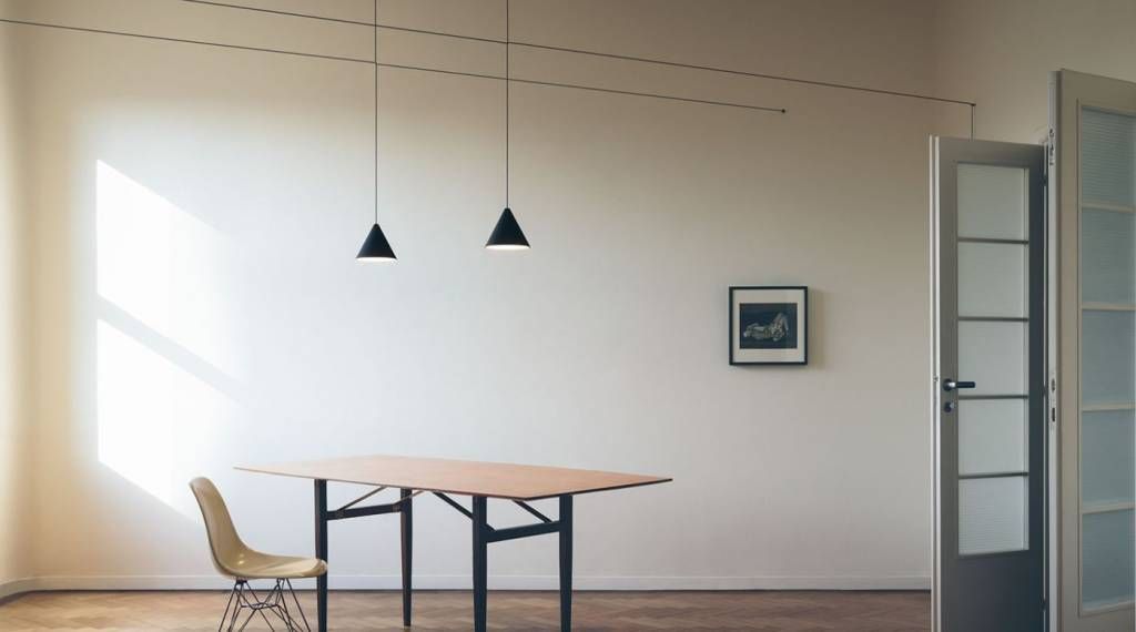 String Light Cone head hanglamp