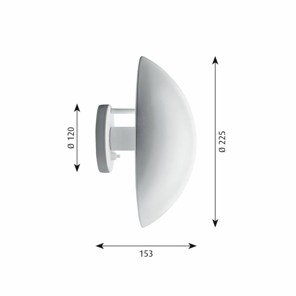PH Hat wandlamp