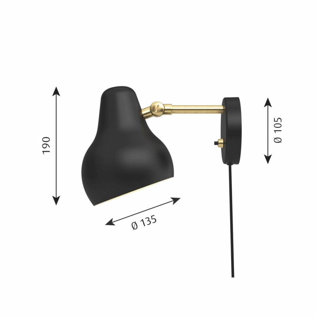 VL38  wandlamp
