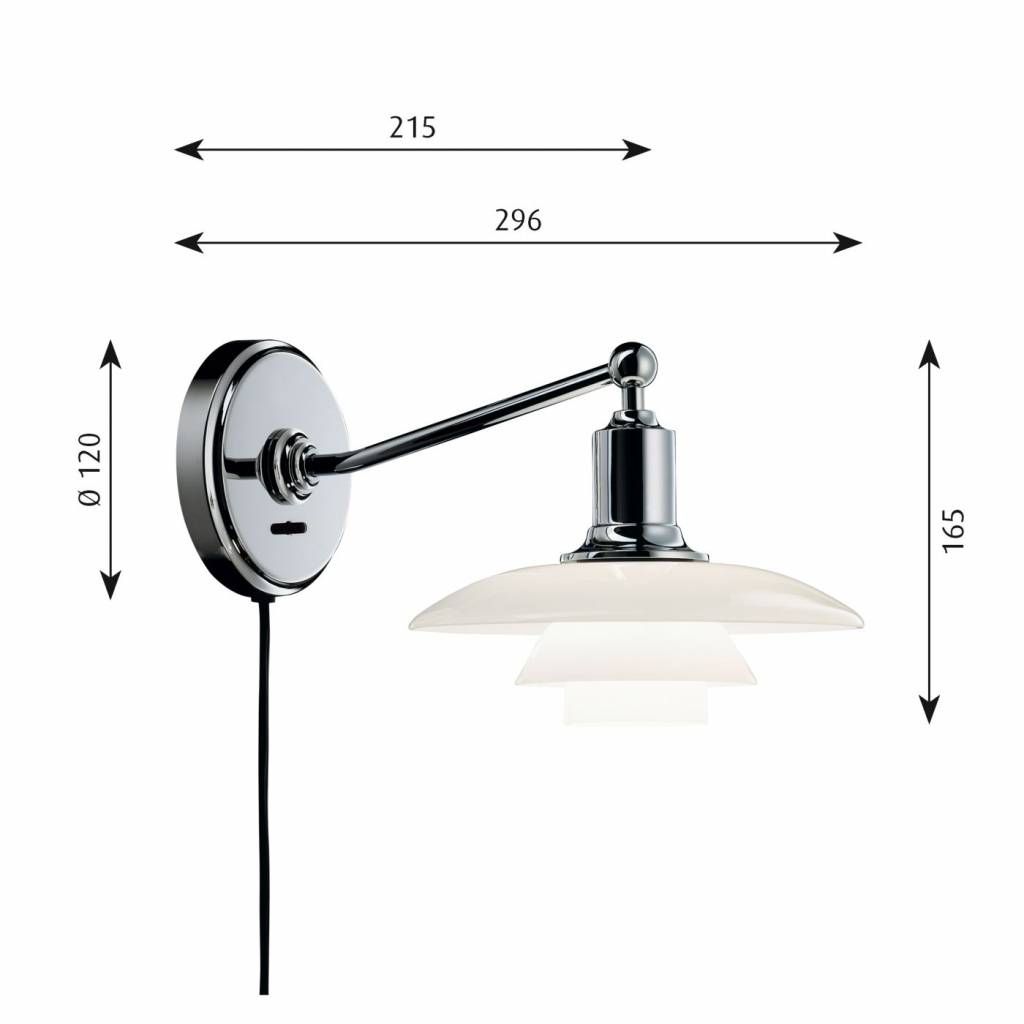 PH 2/1 wandlamp