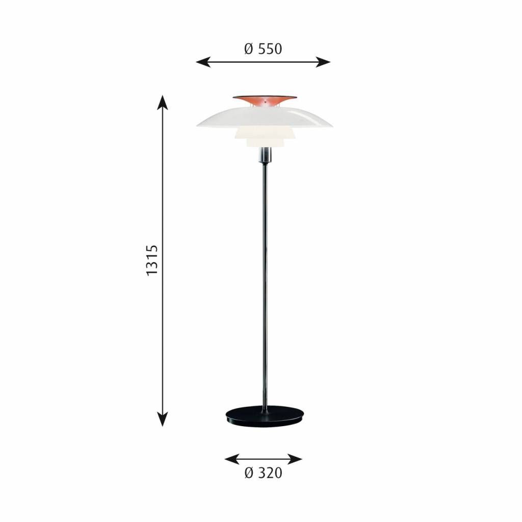 PH 80 vloerlamp
