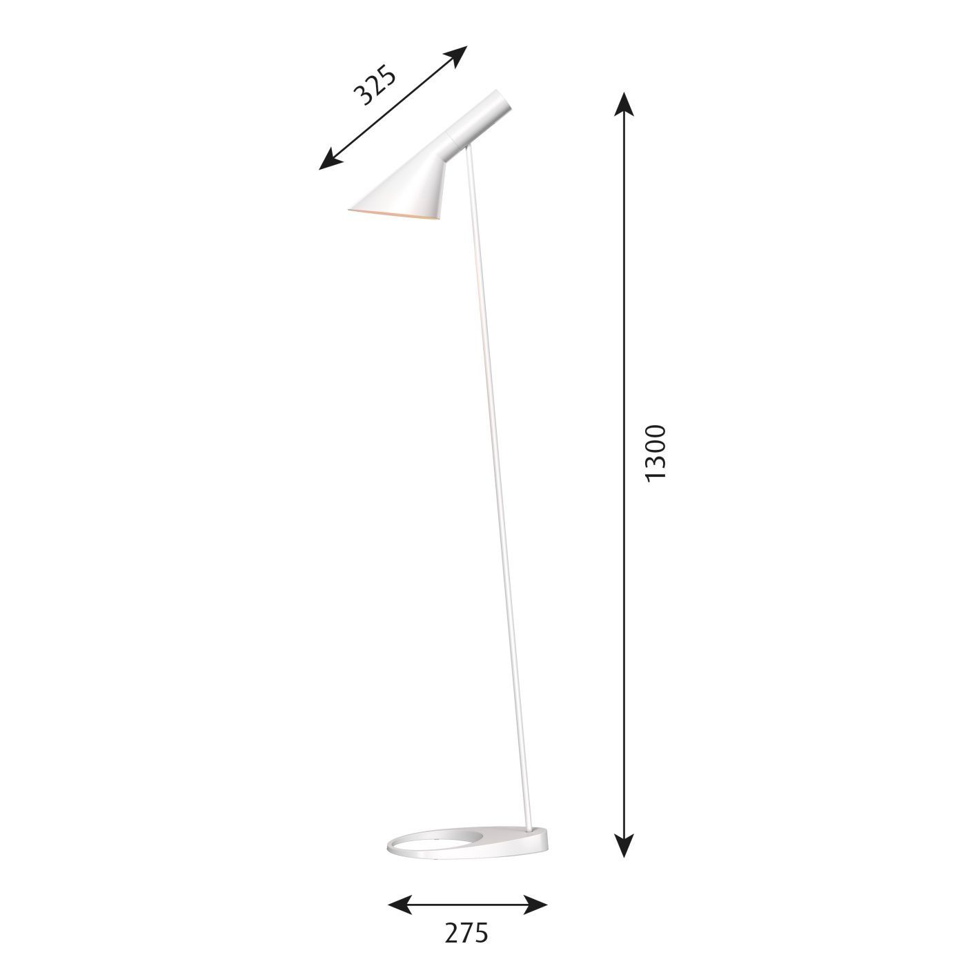 AJ vloerlamp