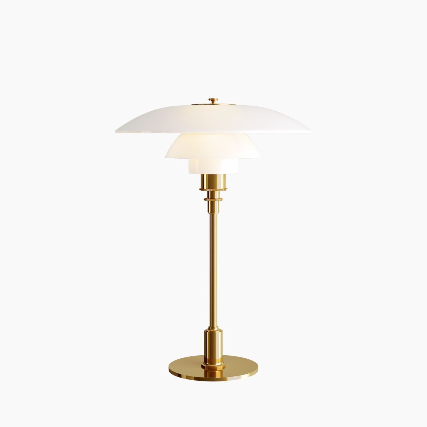PH 3½-2½ Glas tafellamp