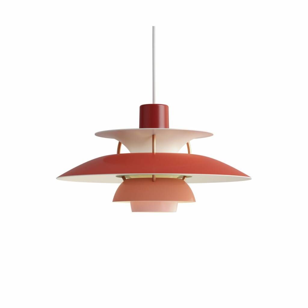 PH 5 Mini hanglamp rood