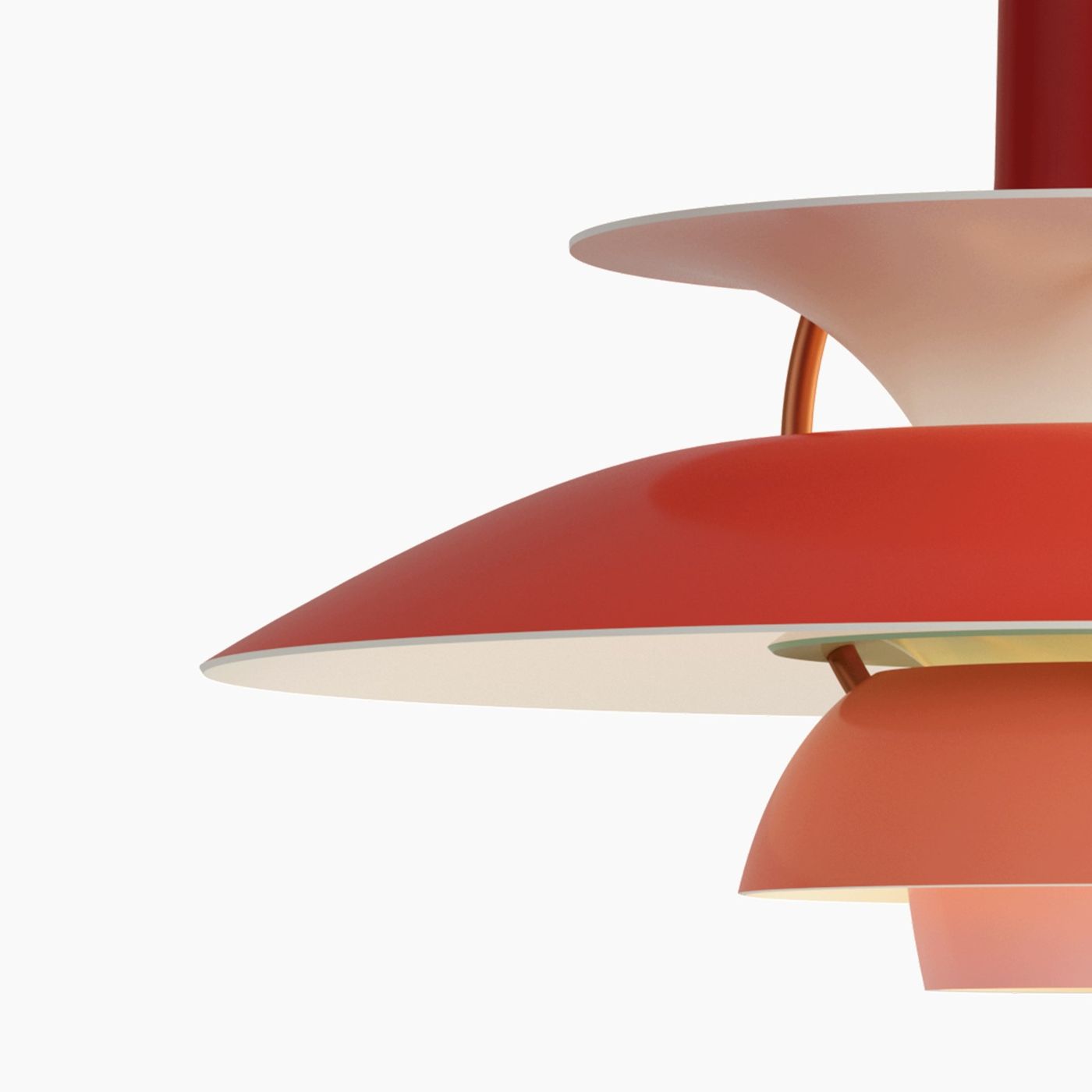 PH 5 Mini hanglamp rood