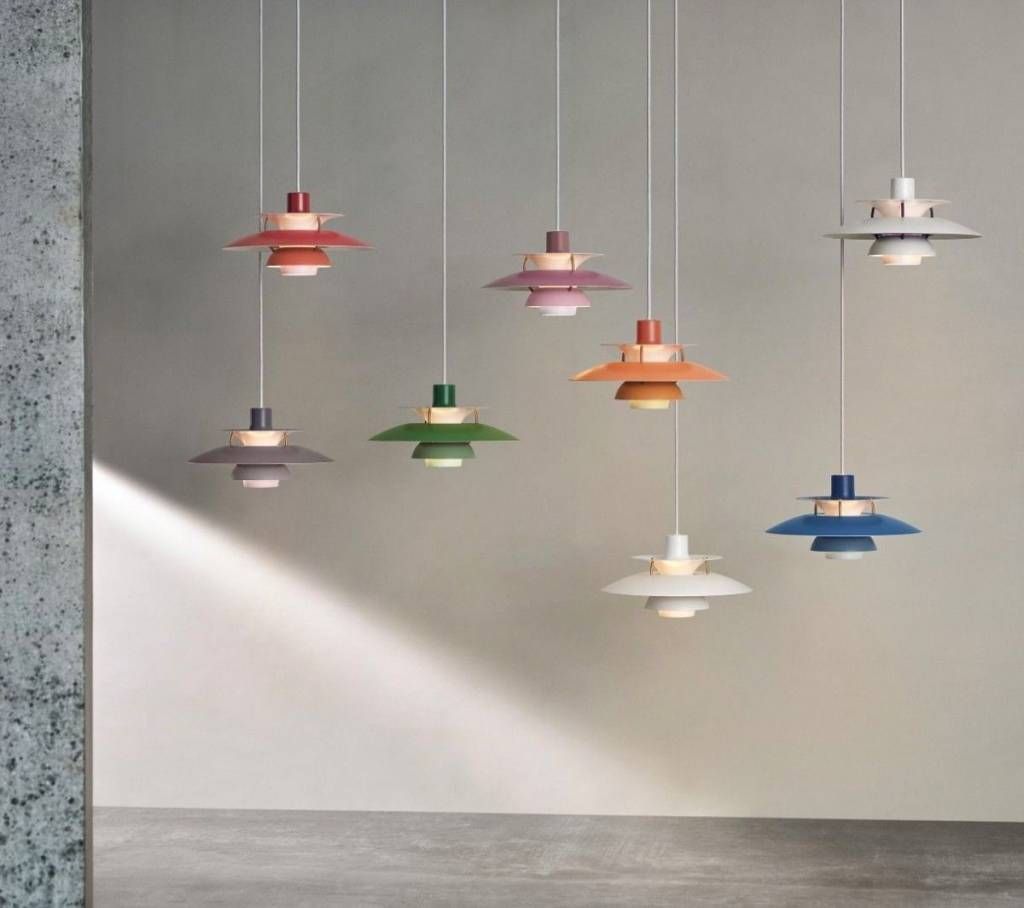 PH 5 Mini hanglamp rood