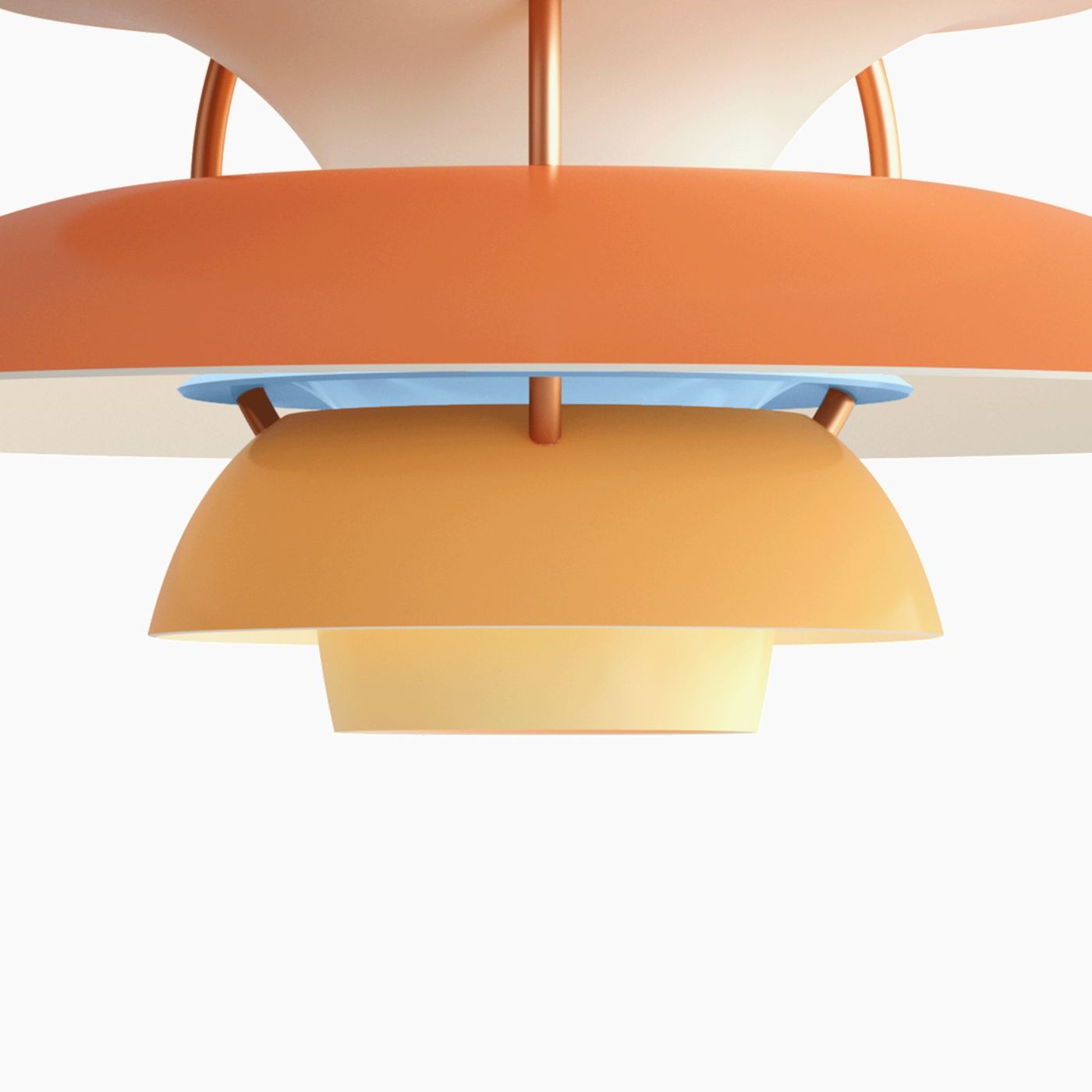 PH 5 Mini hanglamp oranje