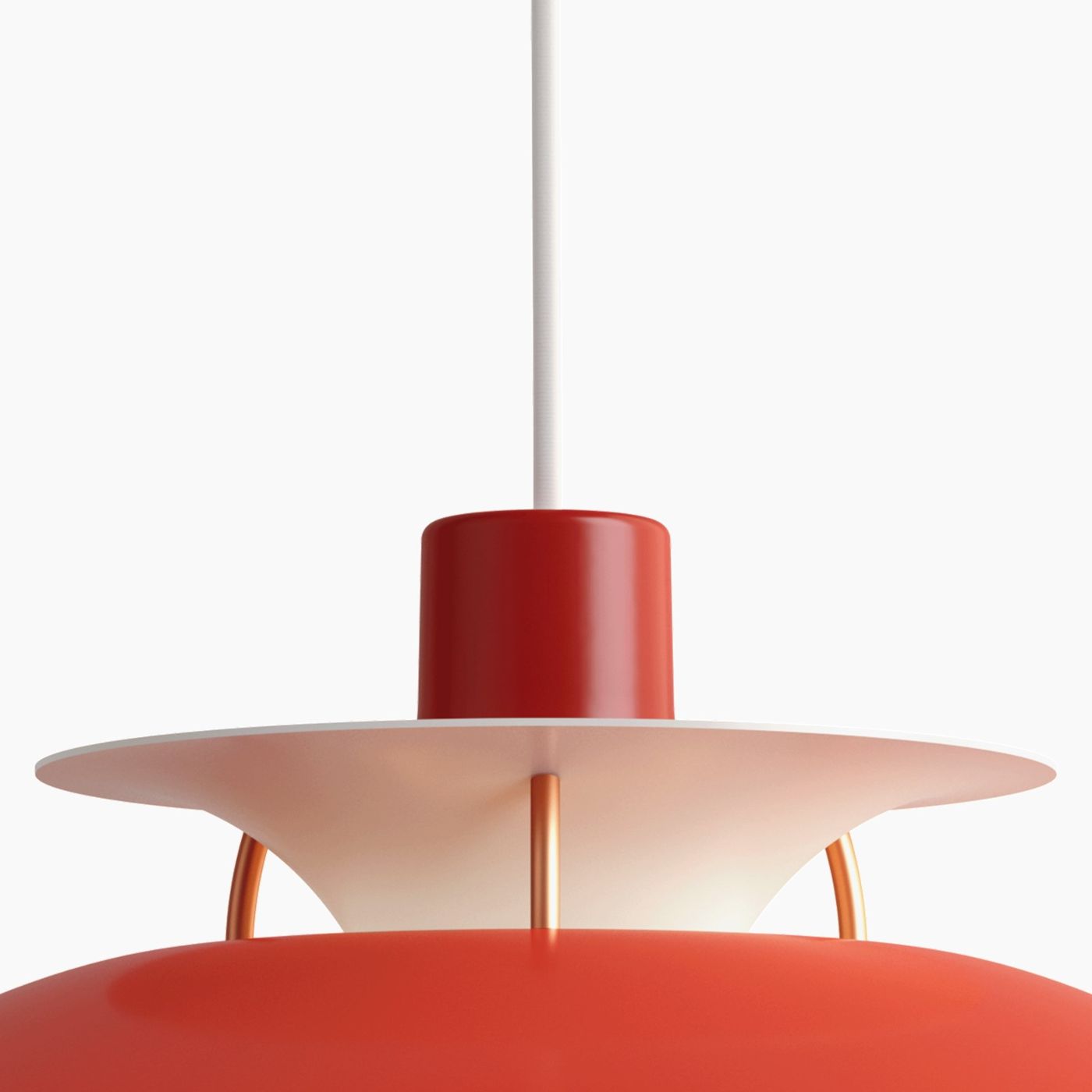 PH 5 Mini hanglamp rood