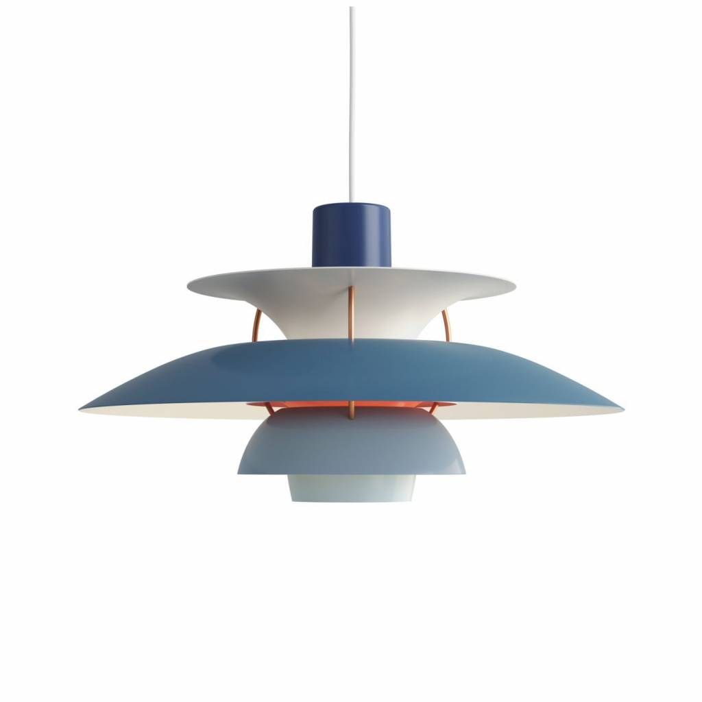 PH 5 hanglamp. Blauw