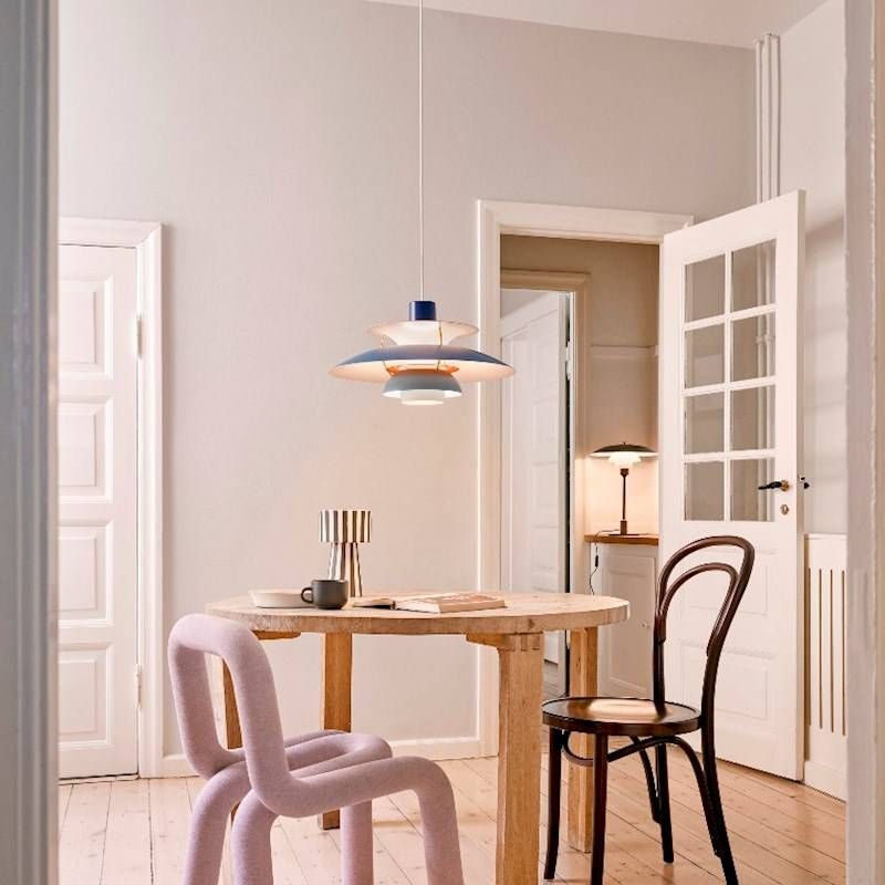 PH 5 hanglamp. Blauw