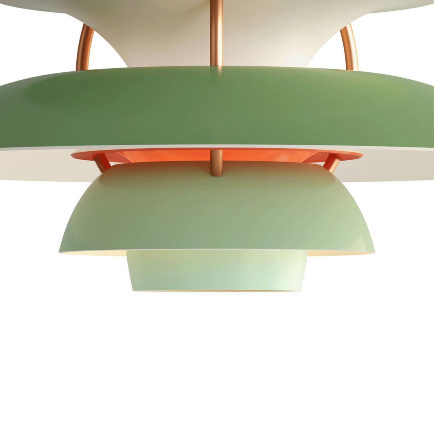 PH 5 hanglamp. Groen