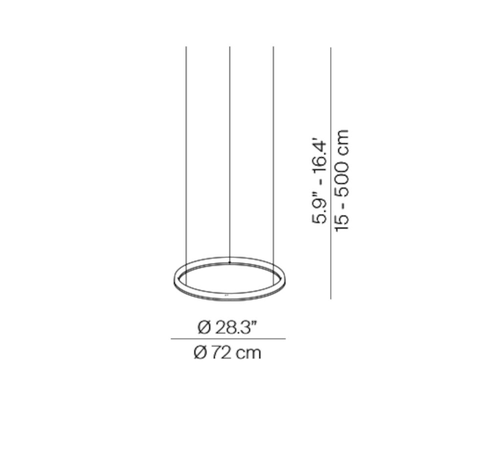 Compendium Circle hanglamp Ø 72