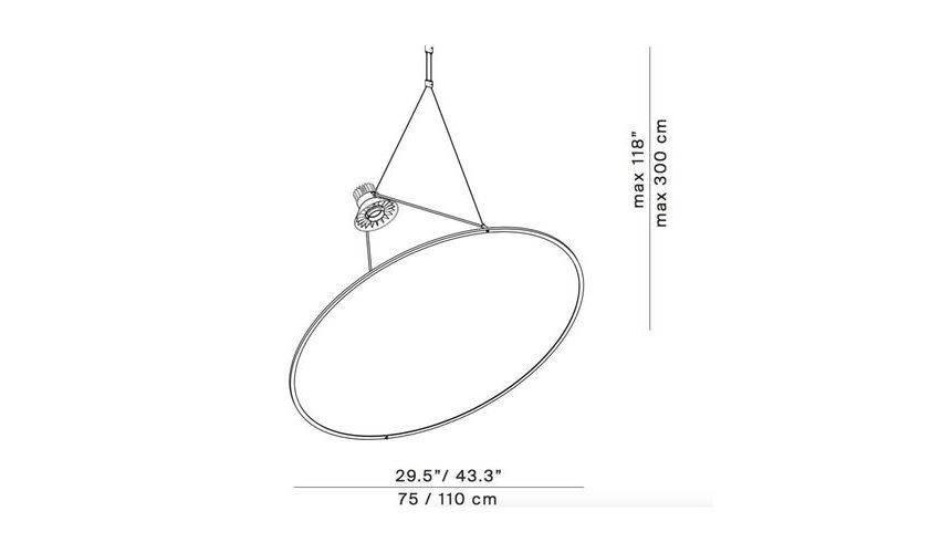 Amisol hanglamp Ø 75