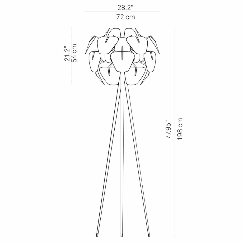 Hope D66/18 vloerlamp