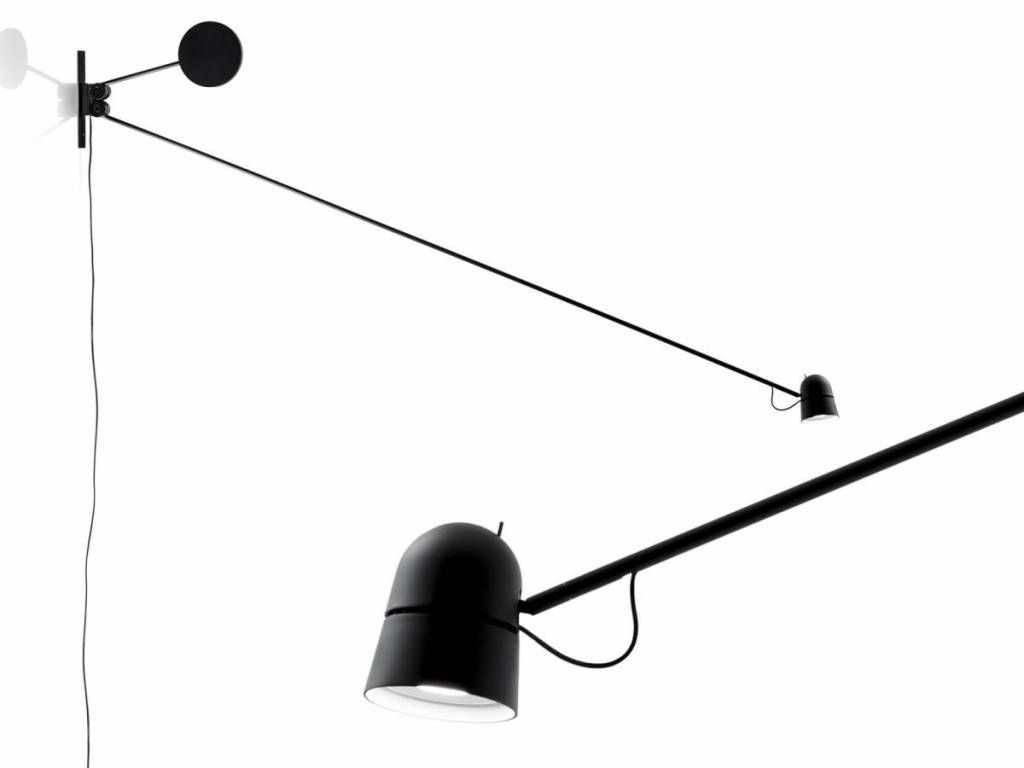 Counterbalance wandlamp