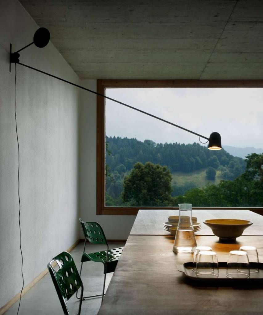 Counterbalance wandlamp