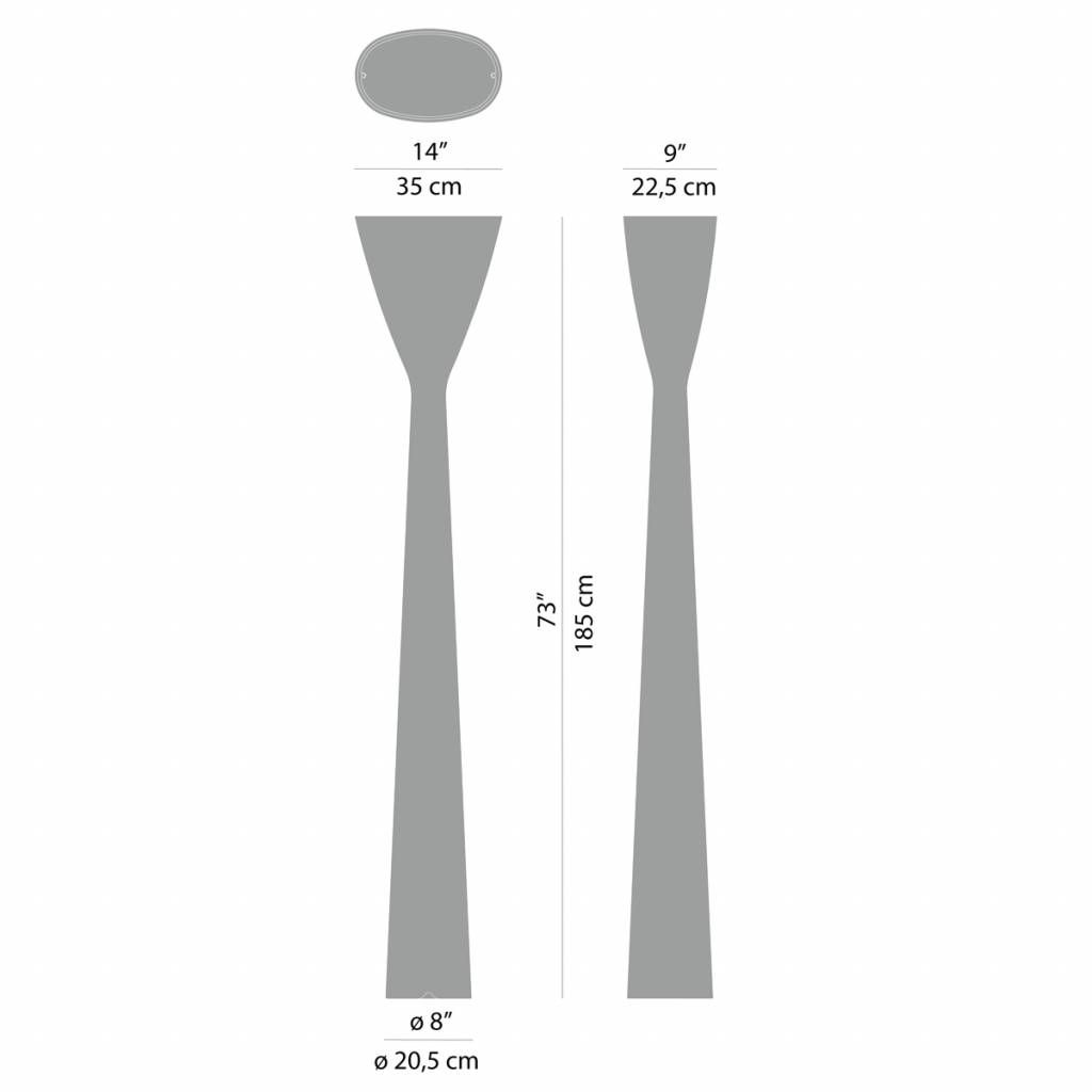 Carrara vloerlamp