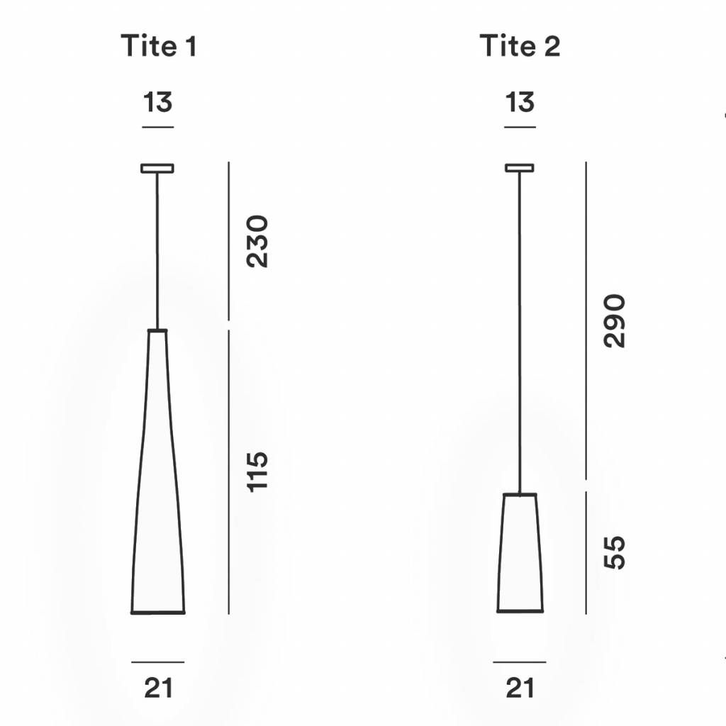 Tite 2 hanglamp