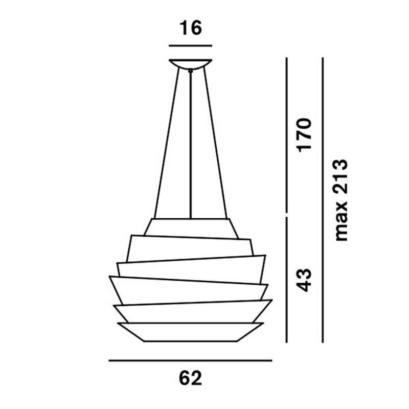 Le Soleil hanglamp
