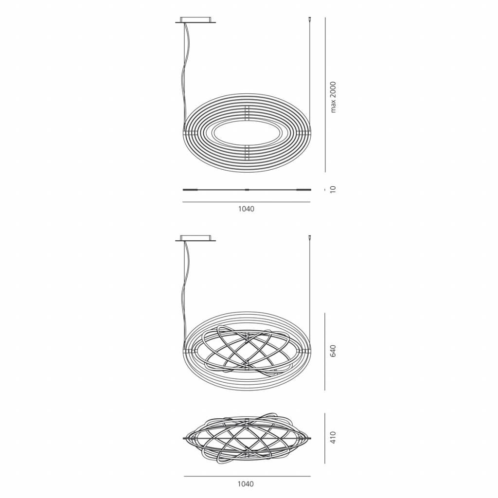 Copernico hanglamp