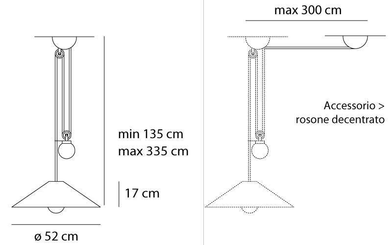 Aggregato  Saliscendi hanglamp