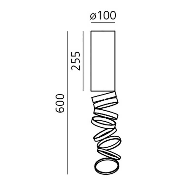Decomposé Light plafondlamp