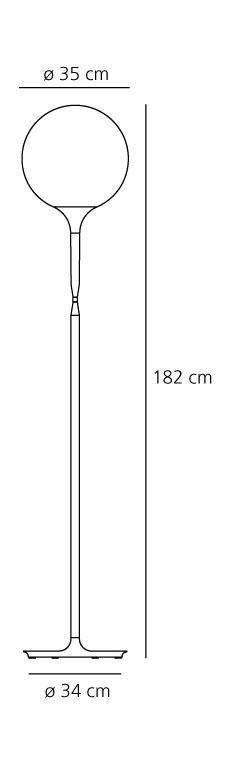 Castore 35 vloerlamp