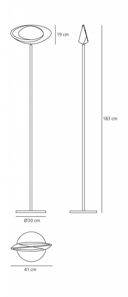 Cabildo led vloerlamp