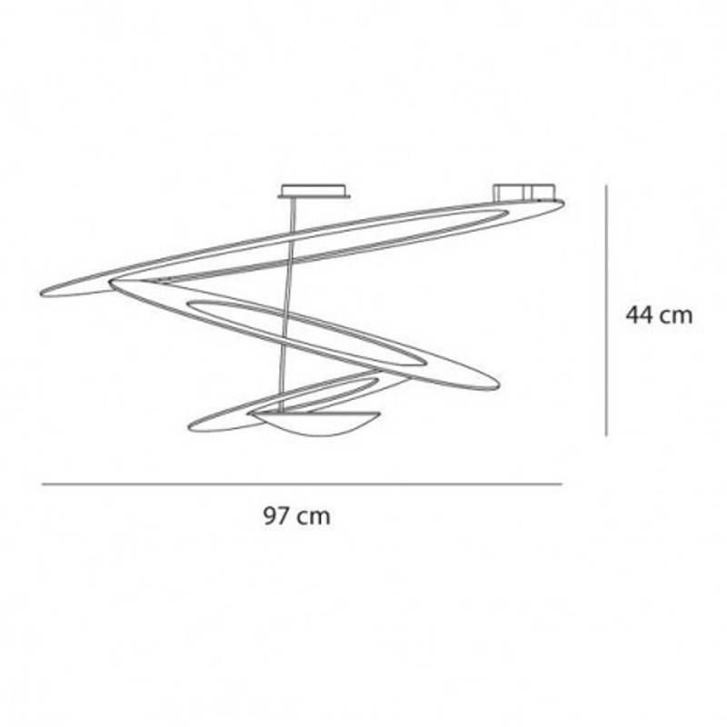 Pirce plafondlamp 