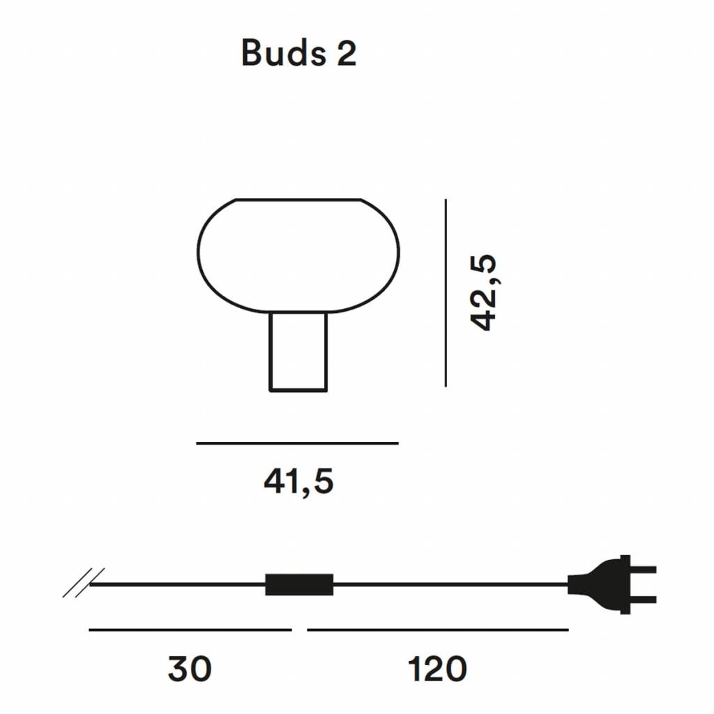 Buds 2 tafellamp