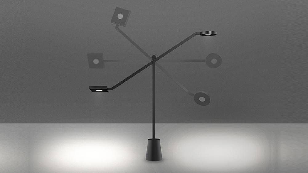 Equilibrist tafellamp