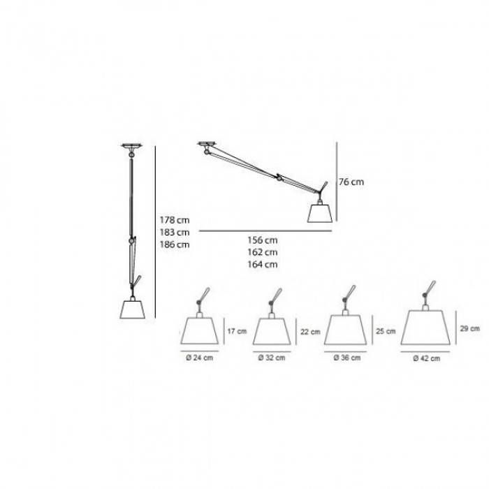 Tolomeo Decentrata hanglamp