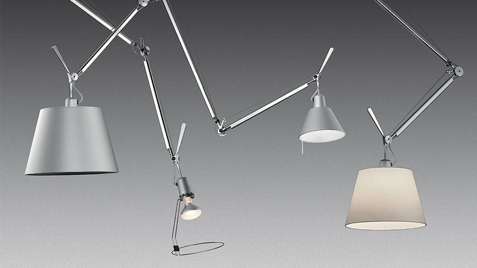 Tolomeo Decentrata hanglamp aluminium kap
